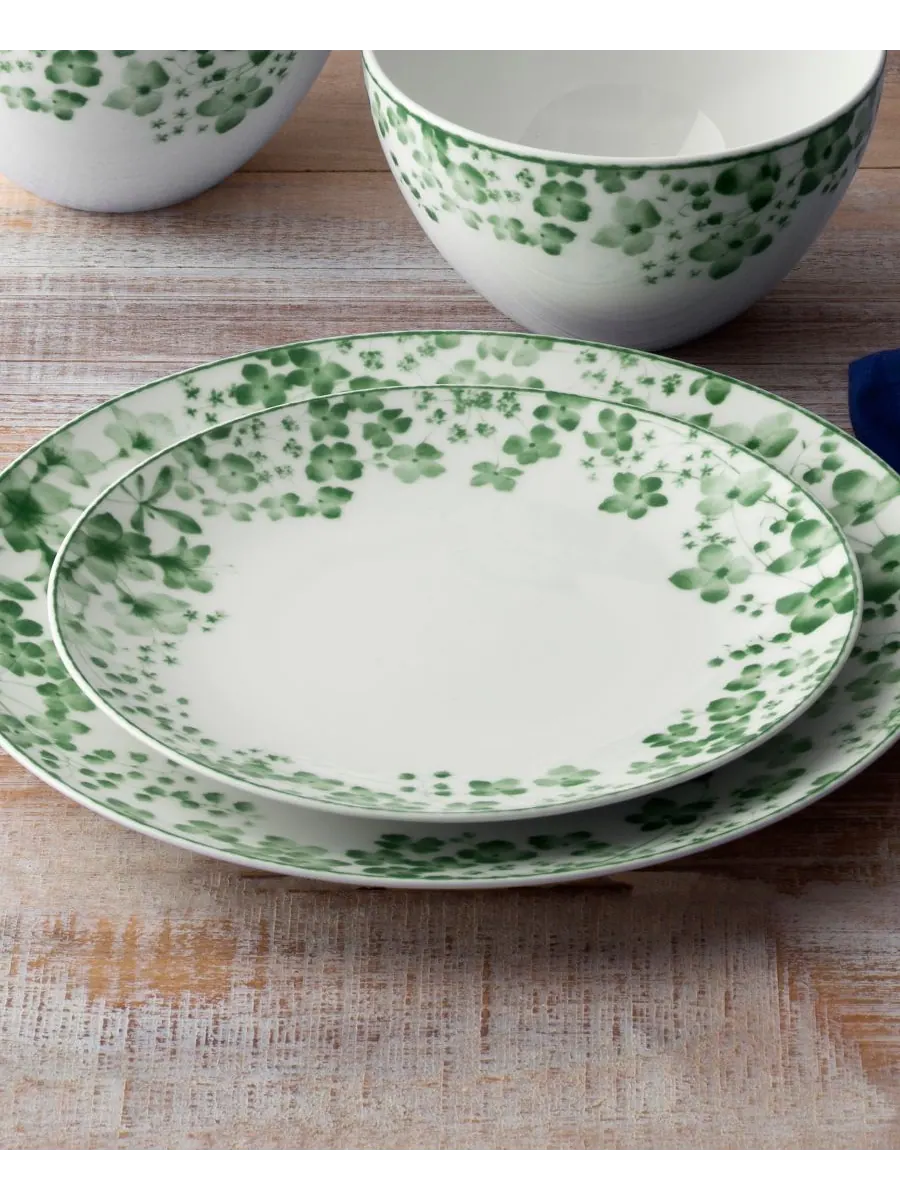 Набор из 4 салатниц Bloomington Road, 8,25 дюймов, на 4 персоны Noritake — изображение 3 из 10, зеленый
