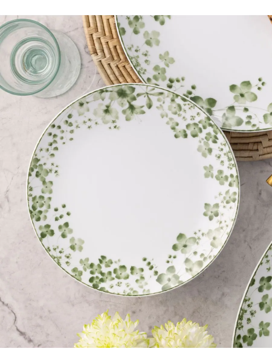 Набор из 4 салатниц Bloomington Road, 8,25 дюймов, на 4 персоны Noritake — изображение 6 из 10, зеленый