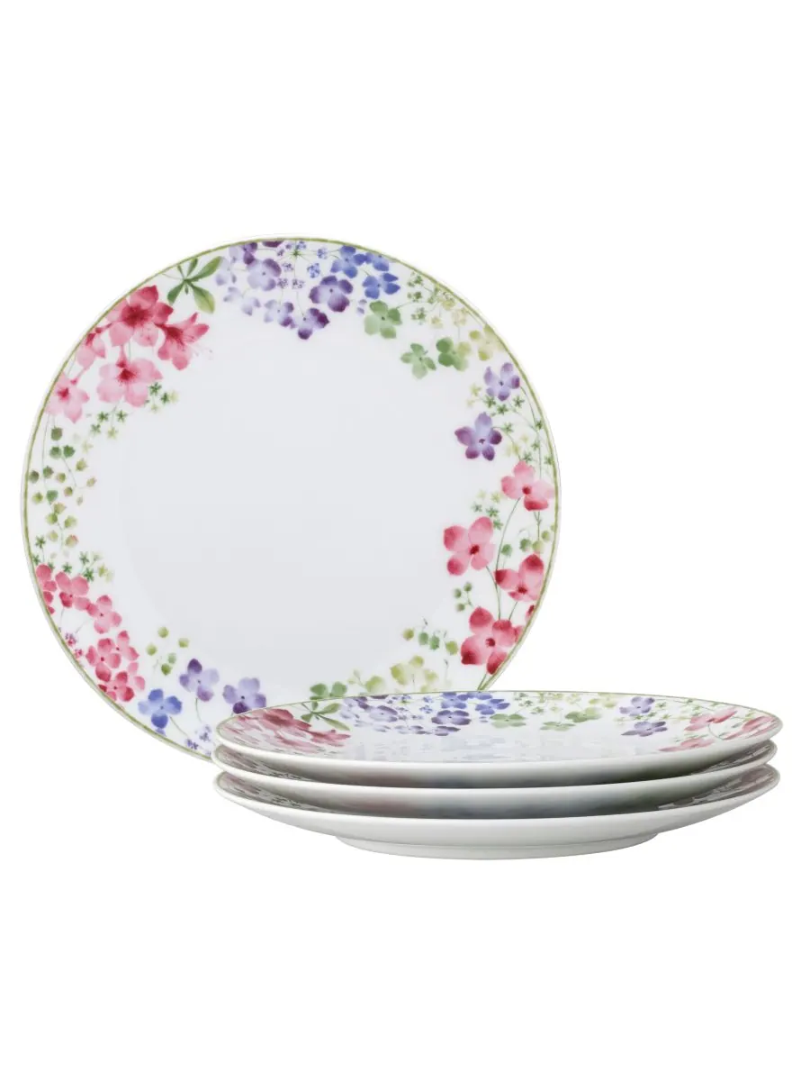 Набор из 4 салатниц Bloomington Road, 8,25 дюймов, на 4 персоны Noritake — изображение 1 из 10, мульти