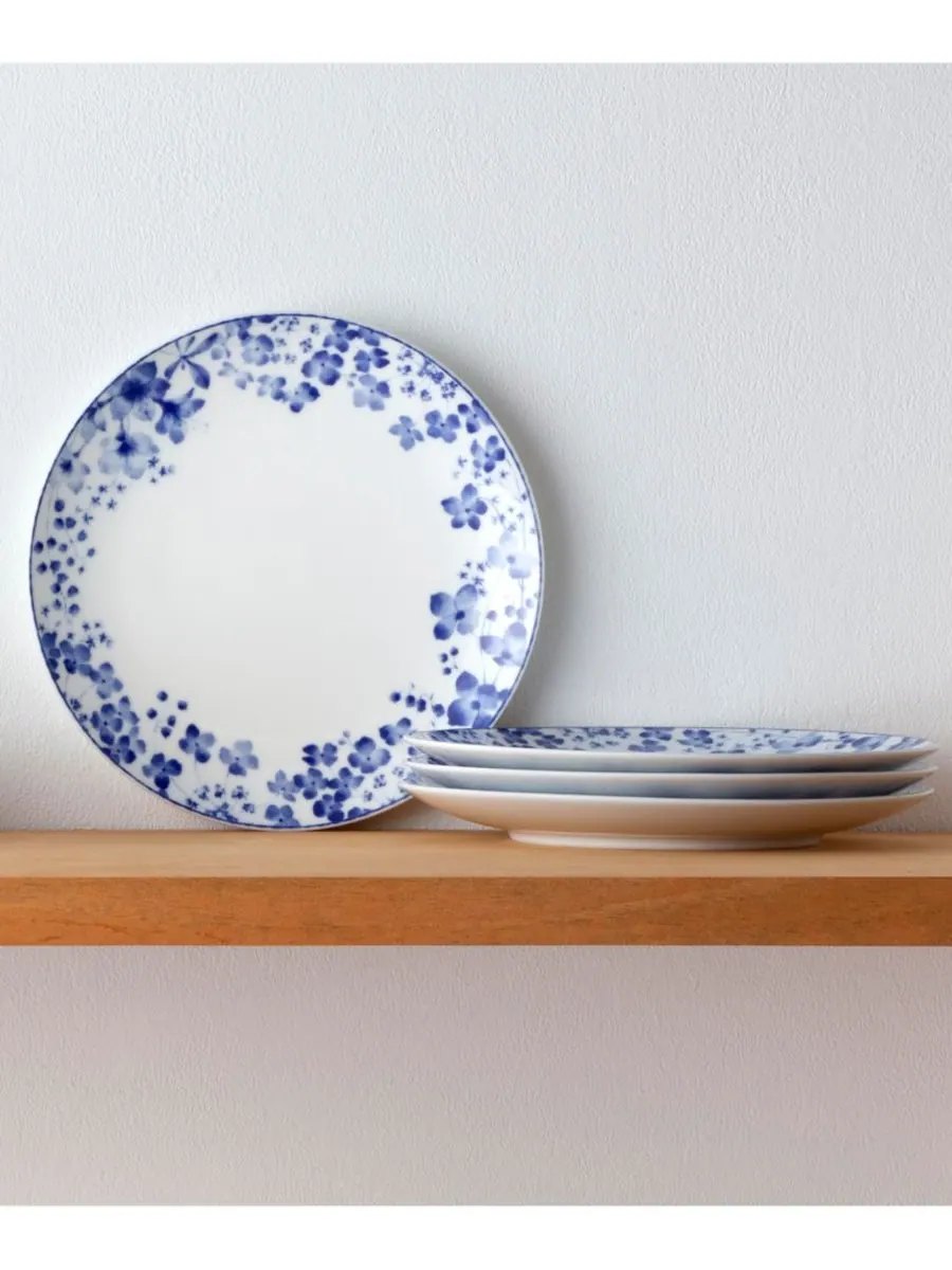 Набор из 4 салатниц Bloomington Road, 8,25 дюймов, на 4 персоны Noritake — изображение 2 из 10, синий