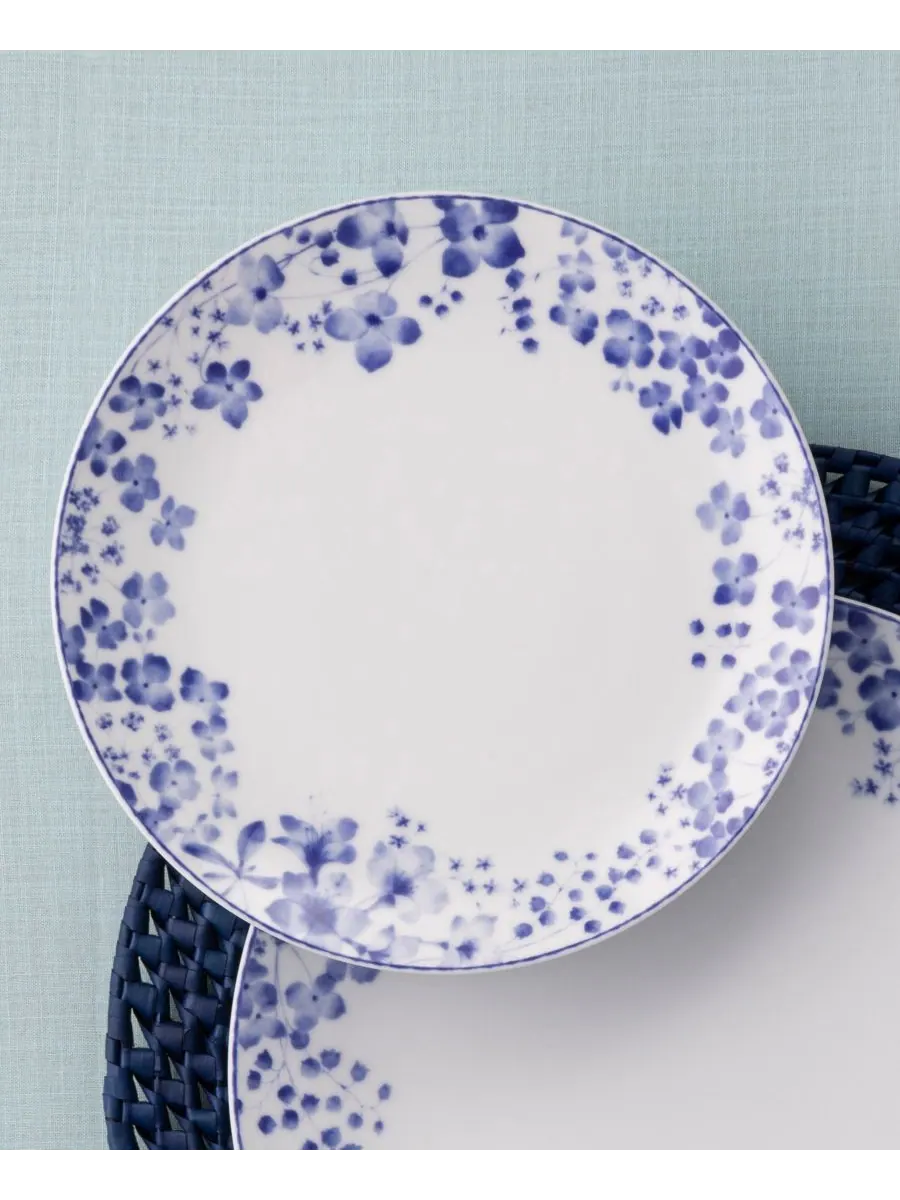 Набор из 4 салатниц Bloomington Road, 8,25 дюймов, на 4 персоны Noritake — изображение 10 из 10, синий
