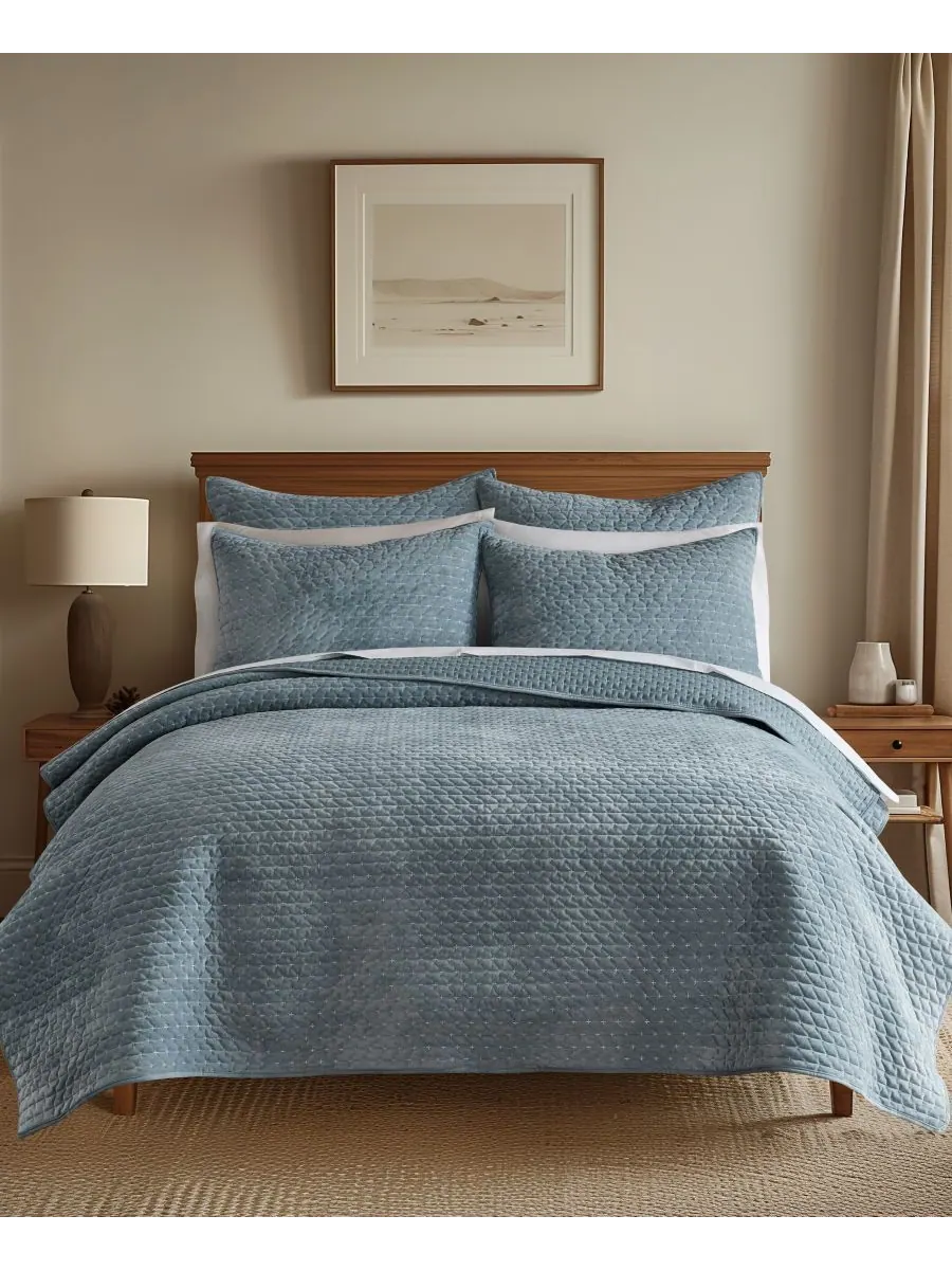 Двустороннее одеяло Velvet Stitch, 2 предмета, размер Twin/Twin XL Levtex