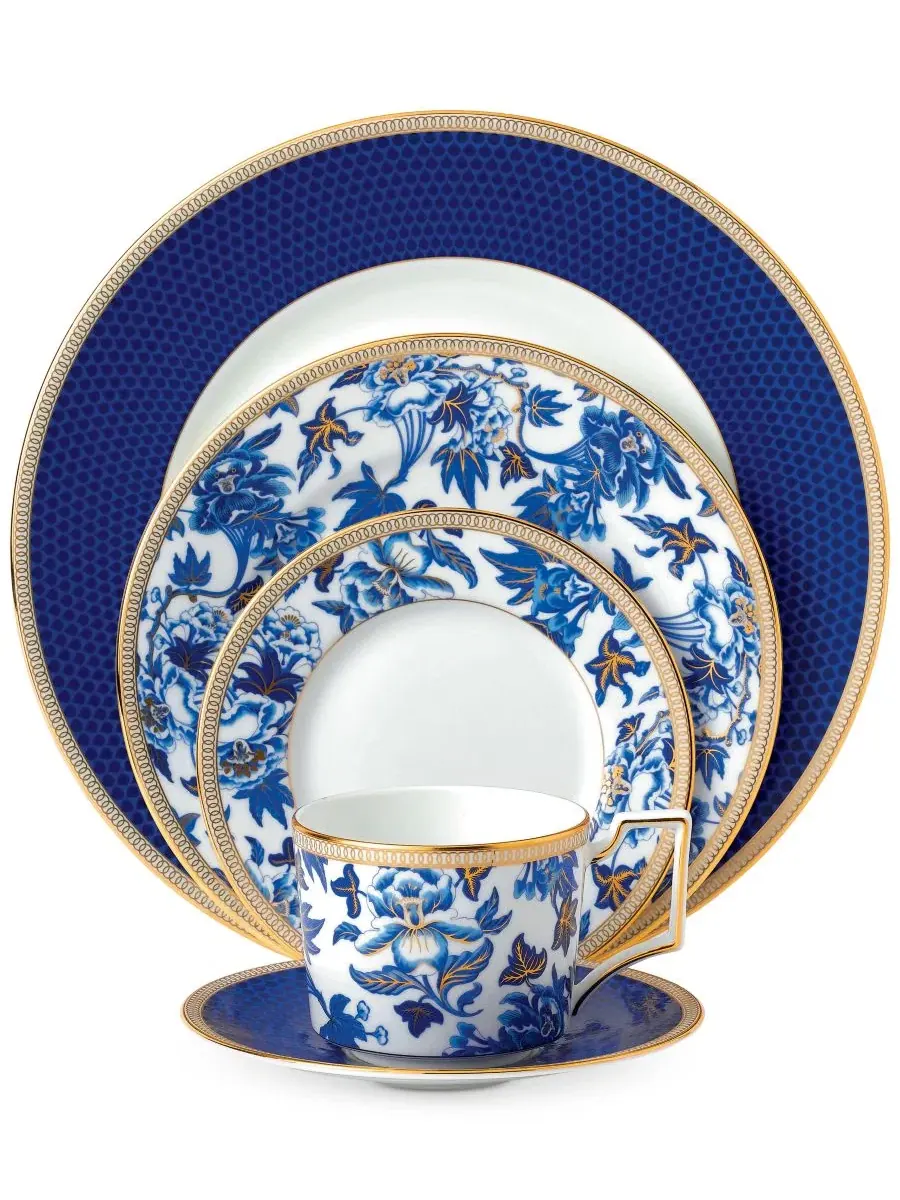 Набор посуды Hibiscus из 5 предметов Wedgwood — изображение 1 из 2, нет цвета