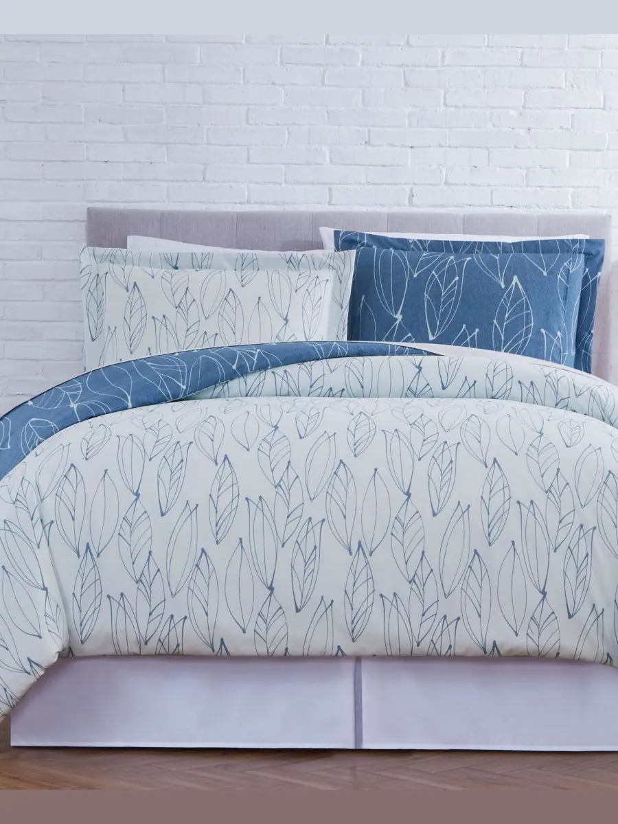 Премиальный ультрамягкий комплект постельного белья Modern Foliage, размер Twin/Twin XL Southshore