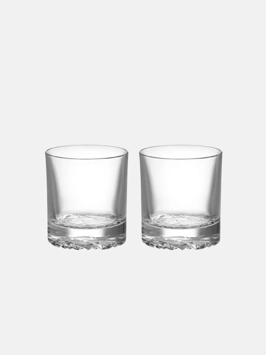 Набор из 2 бокалов для виски Carat Double Old Fashioned Orrefors — изображение 4 из 4, прозрачный