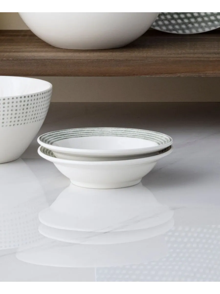 Набор из 4 фруктовых ваз в форме гамака Noritake — изображение 8 из 10, зеленый