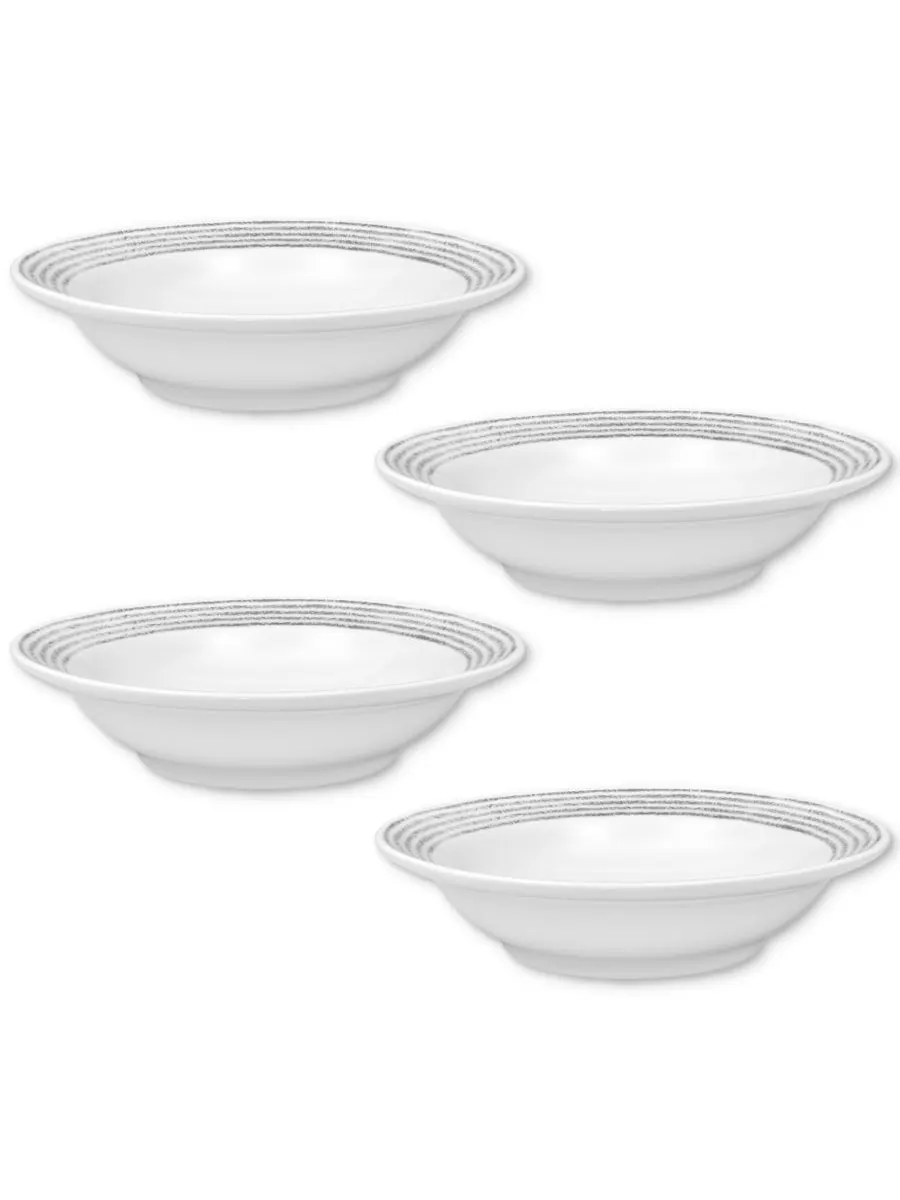 Набор из 4 фруктовых ваз в форме гамака Noritake — изображение 1 из 10, серый