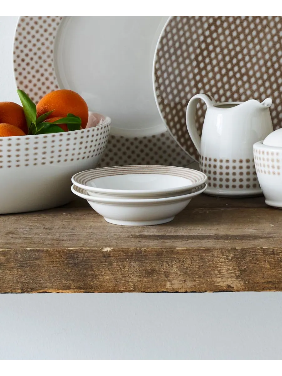 Набор из 4 фруктовых ваз в форме гамака Noritake — изображение 5 из 10, серый