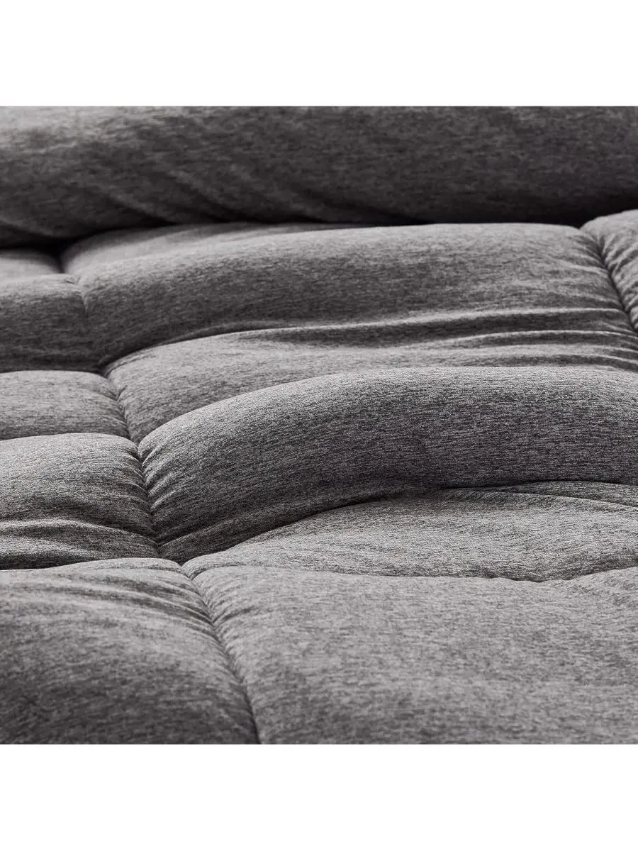 Одеяло летнее Oversized Summertime Coma Inducer — изображение 3 из 3, черный серый