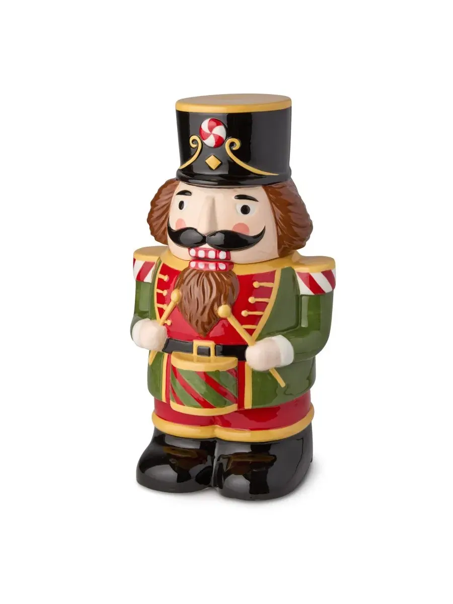 Кувшин для печенья Nutcracker Parade 3-D Certified International — изображение 2 из 5, мульти