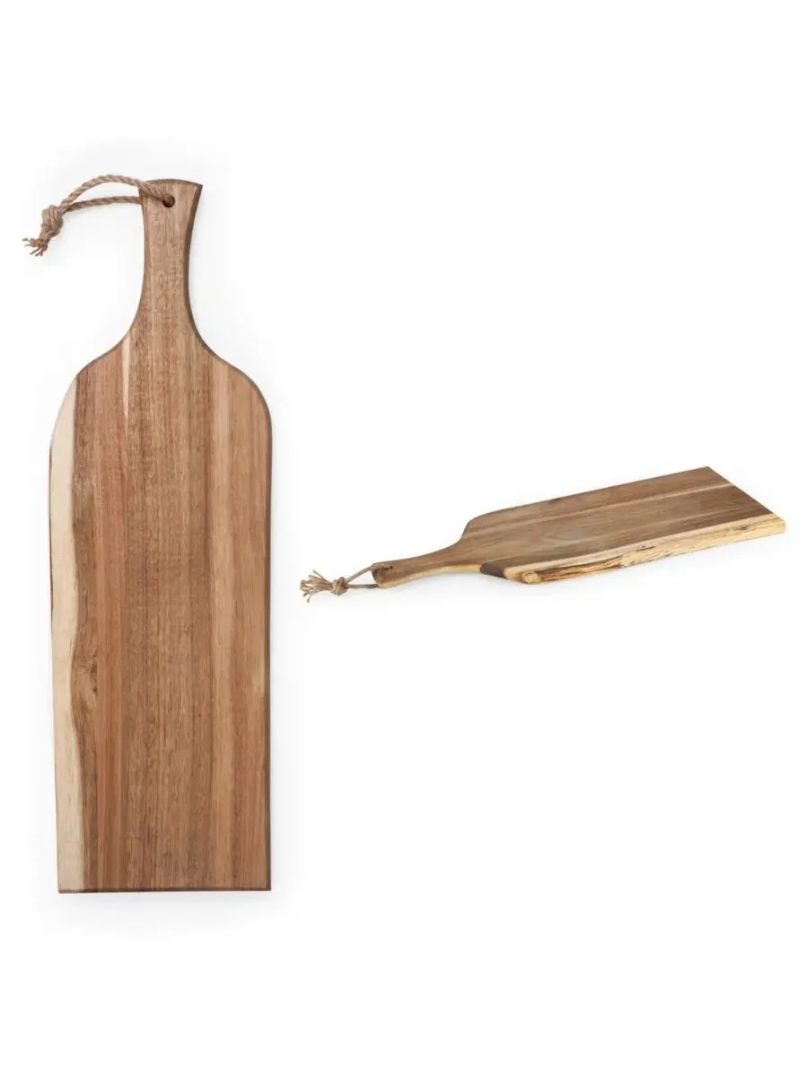 Доска сервировочная из акации 61 см с живописным краем, модель Artisan 24" Acacia Wood Serving — изображение 11 из 17