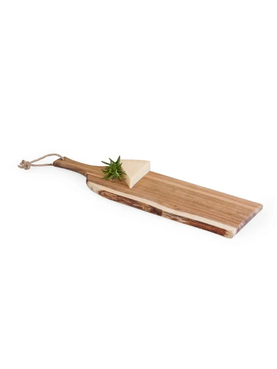 Доска сервировочная из акации 61 см с живописным краем, модель Artisan 24" Acacia Wood Serving — изображение 15 из 17