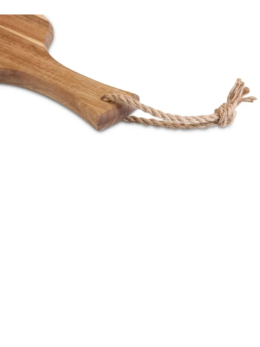 Доска сервировочная из акации 61 см с живописным краем, модель Artisan 24" Acacia Wood Serving — изображение 3 из 17