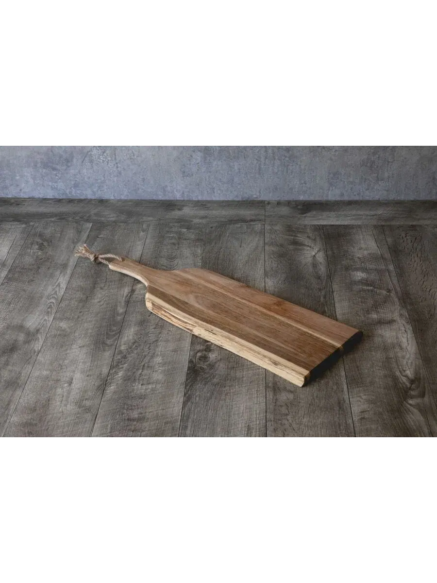 Доска сервировочная из акации 61 см с живописным краем, модель Artisan 24" Acacia Wood Serving — изображение 8 из 17