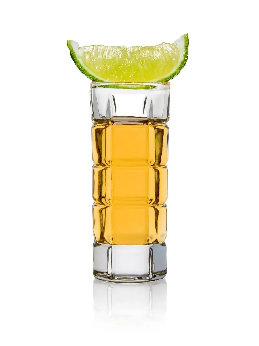 Набор из 6 бутылок водки Radius Vodka Shooters Godinger — изображение 4 из 5, прозрачный