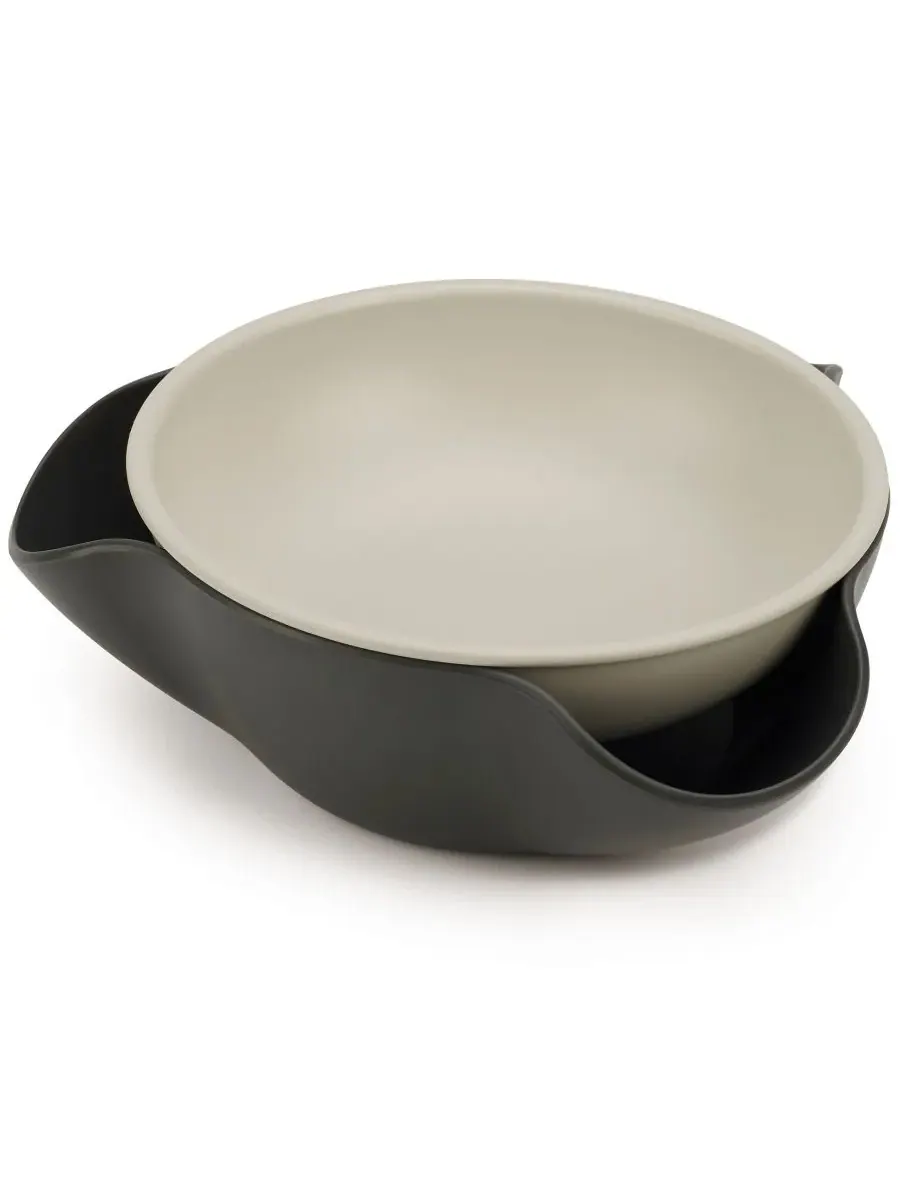 Сервировочная миска Double-Dish Joseph Joseph — изображение 1 из 10, серый