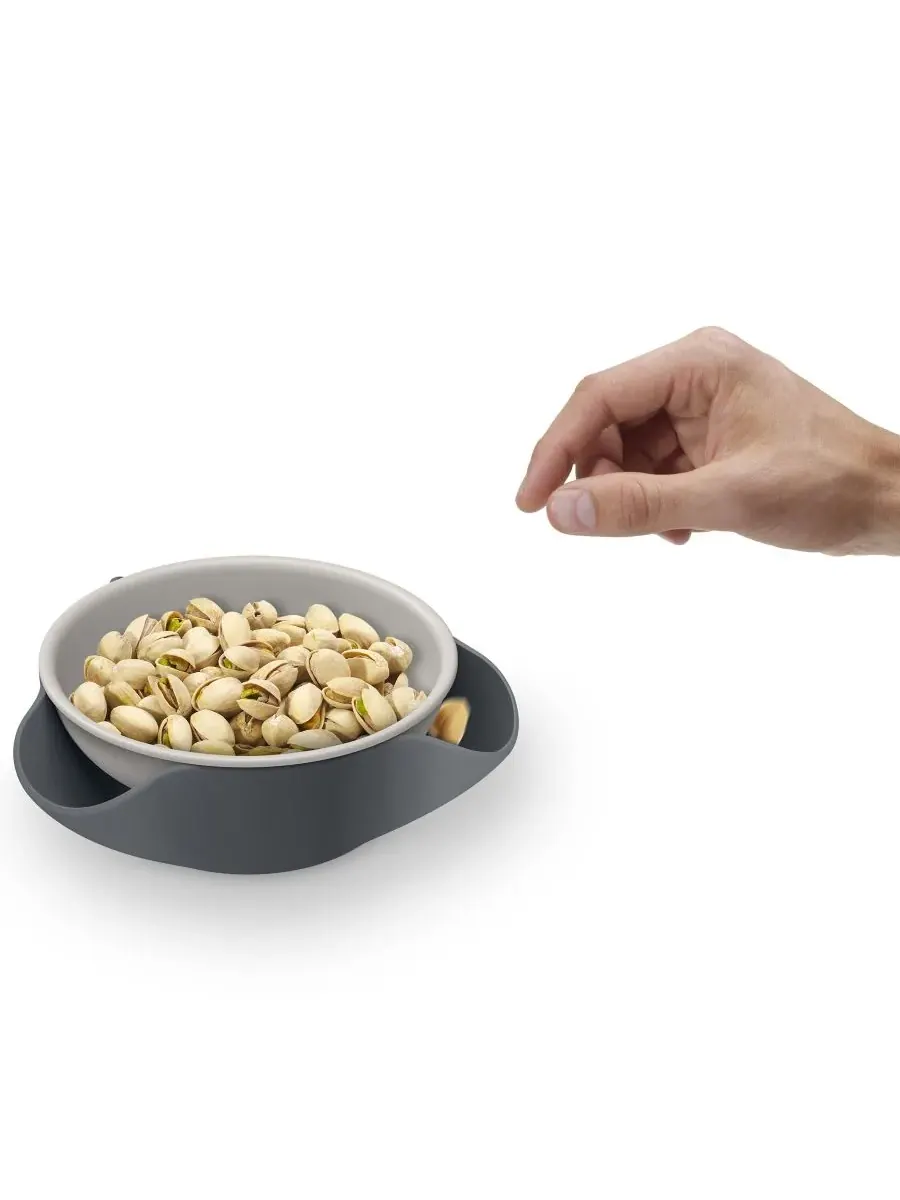 Сервировочная миска Double-Dish Joseph Joseph — изображение 9 из 10, серый