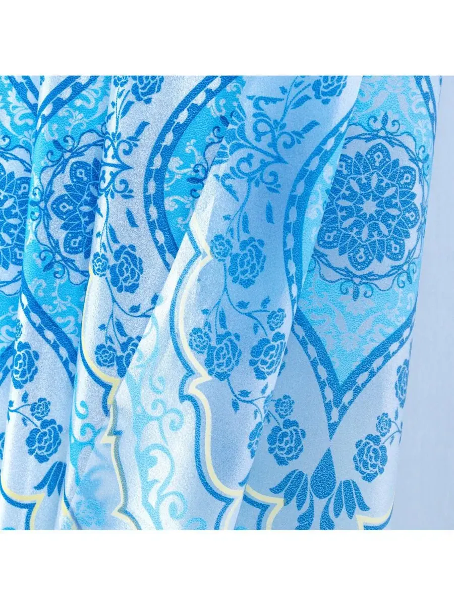 Шторка для ванной Jaxx, 178x183 см RT Designers Collection — изображение 4 из 6, синий