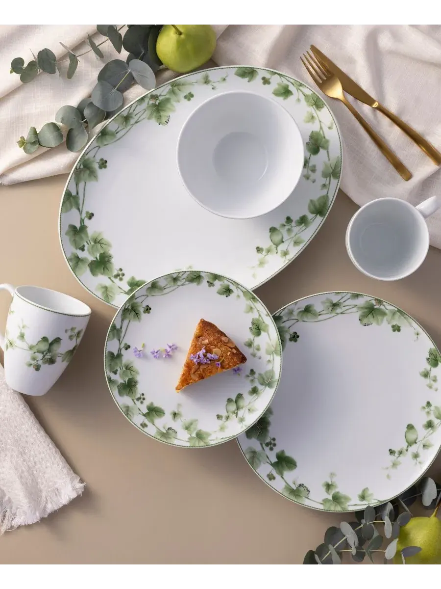Коллекция посуды Ivy Whisper Noritake — изображение 10 из 12, зеленый