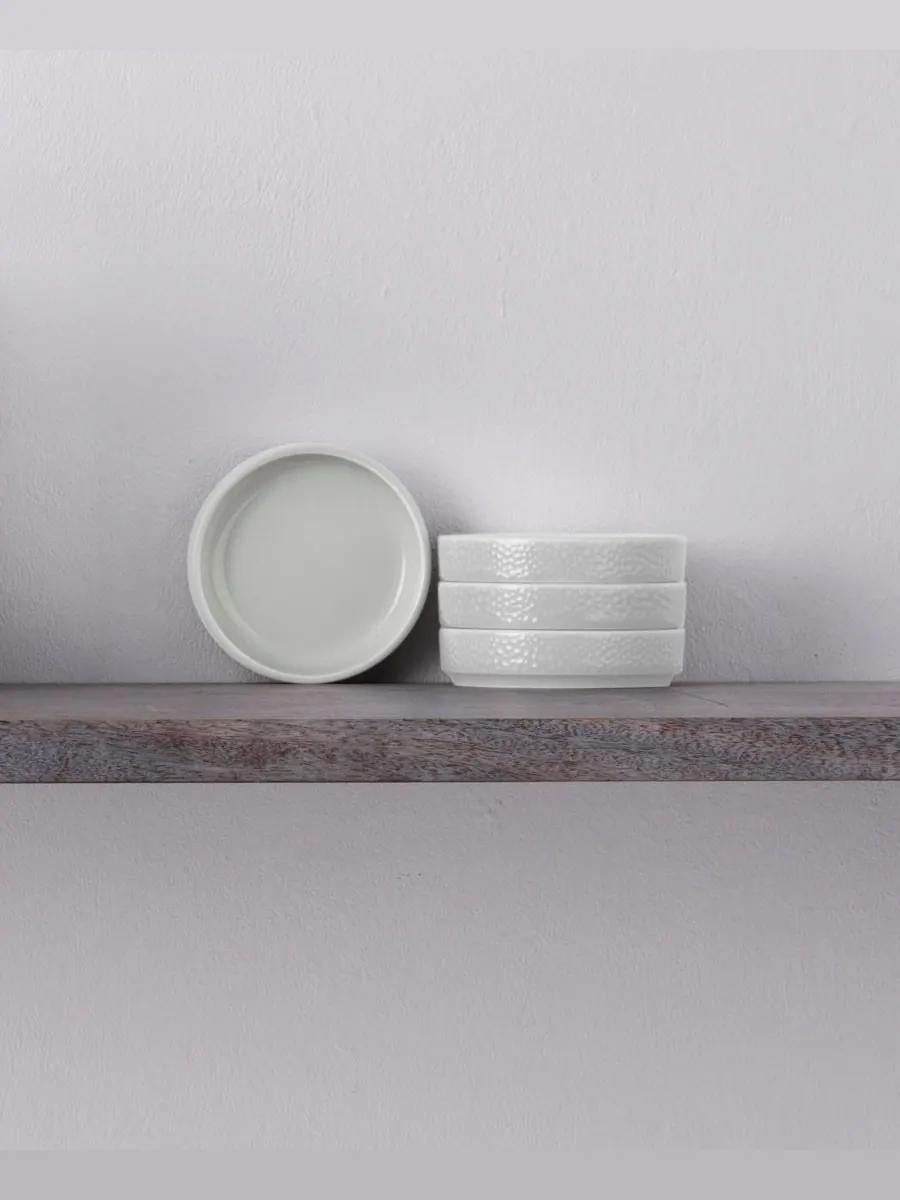 Набор из 4 мини-тарелок Colortex Stone Stax Noritake — изображение 5 из 8, черный
