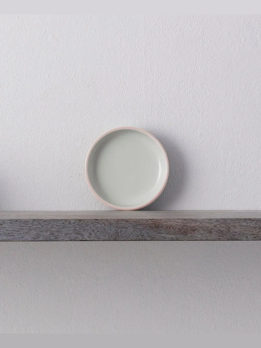 Набор из 4 мини-тарелок Colortex Stone Stax Noritake — изображение 4 из 8, пудровый розовый