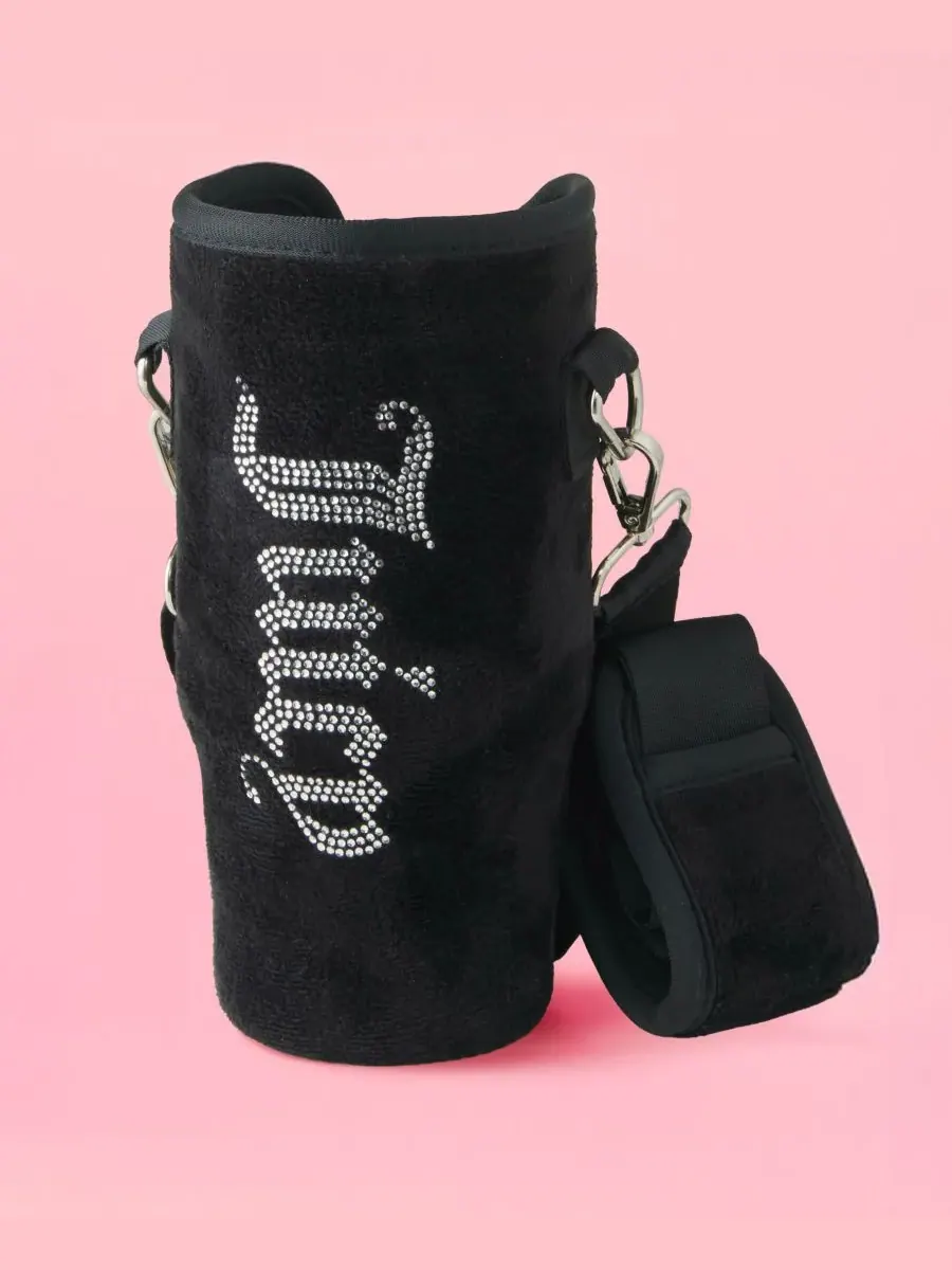 Полезная дорожная кружка Jetsetter из нержавеющей стали, 0,9 л Juicy Couture — изображение 7 из 10, черный