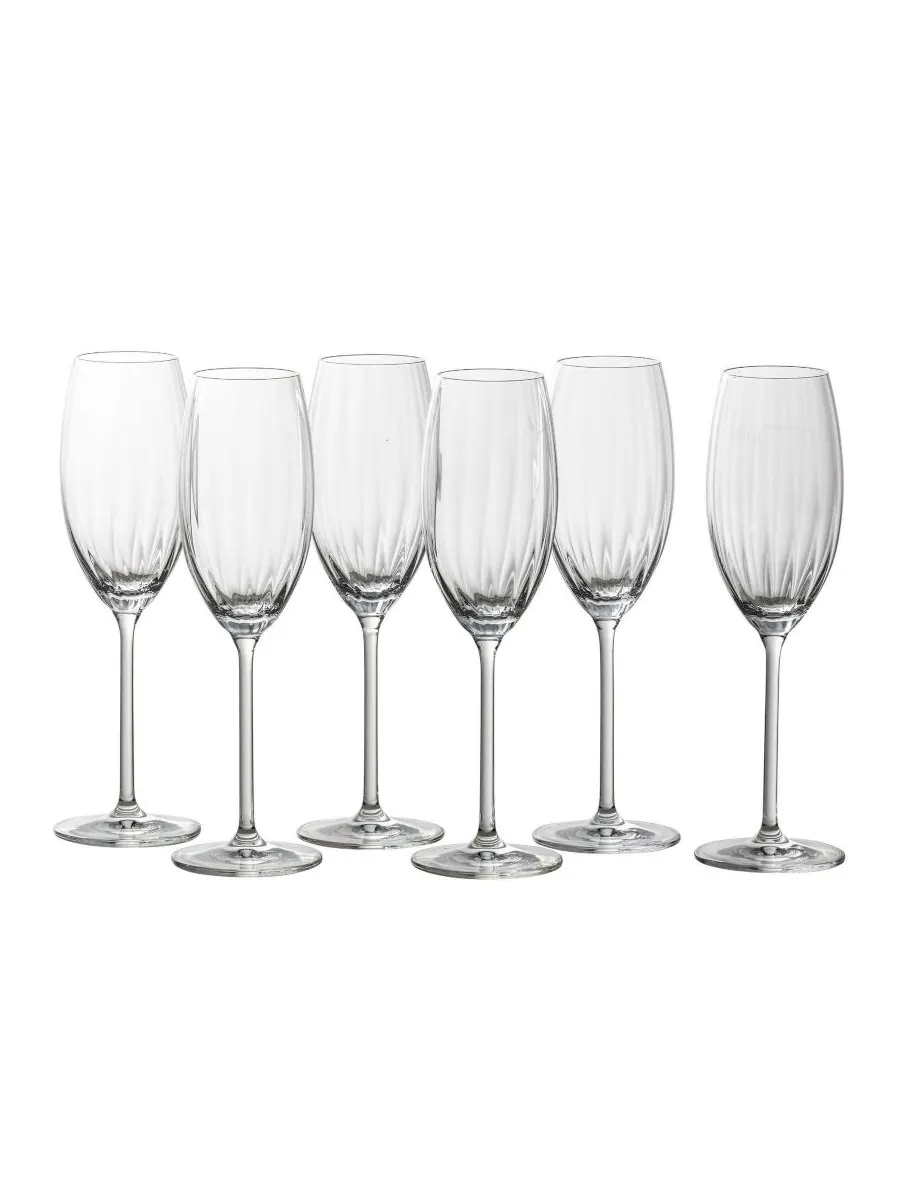 Набор из 6 бокалов для шампанского Prizma Zwiesel Glas — изображение 1 из 4, прозрачный