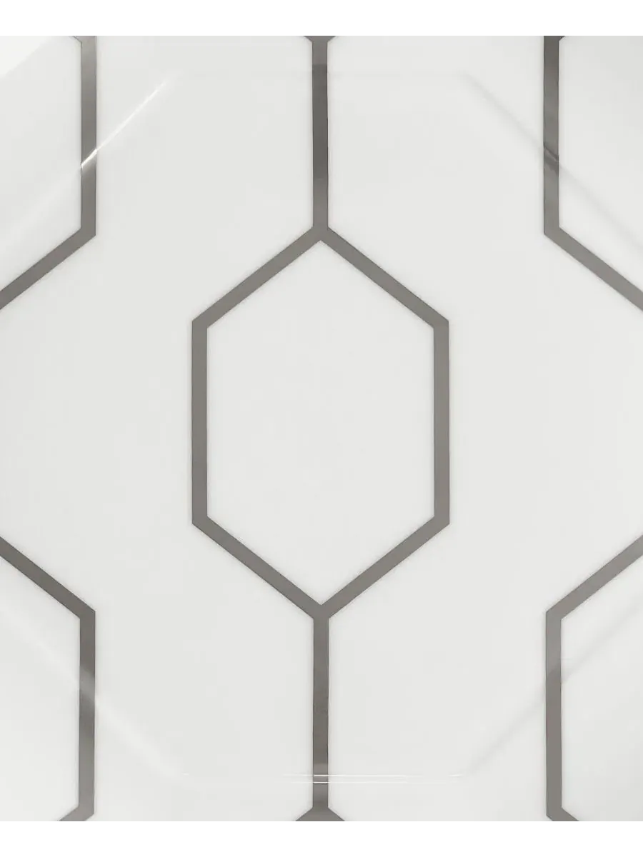 Декоративная тарелка Gio Platinum, восьмиугольная, 23 см Wedgwood — изображение 4 из 4, мульти