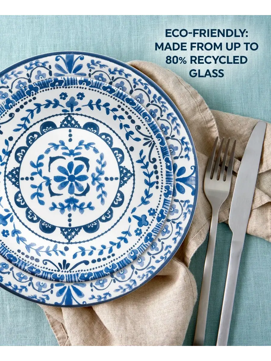 Столовый сервиз Portofino, 16 предметов, на 4 персоны Corelle — изображение 2 из 7, белый