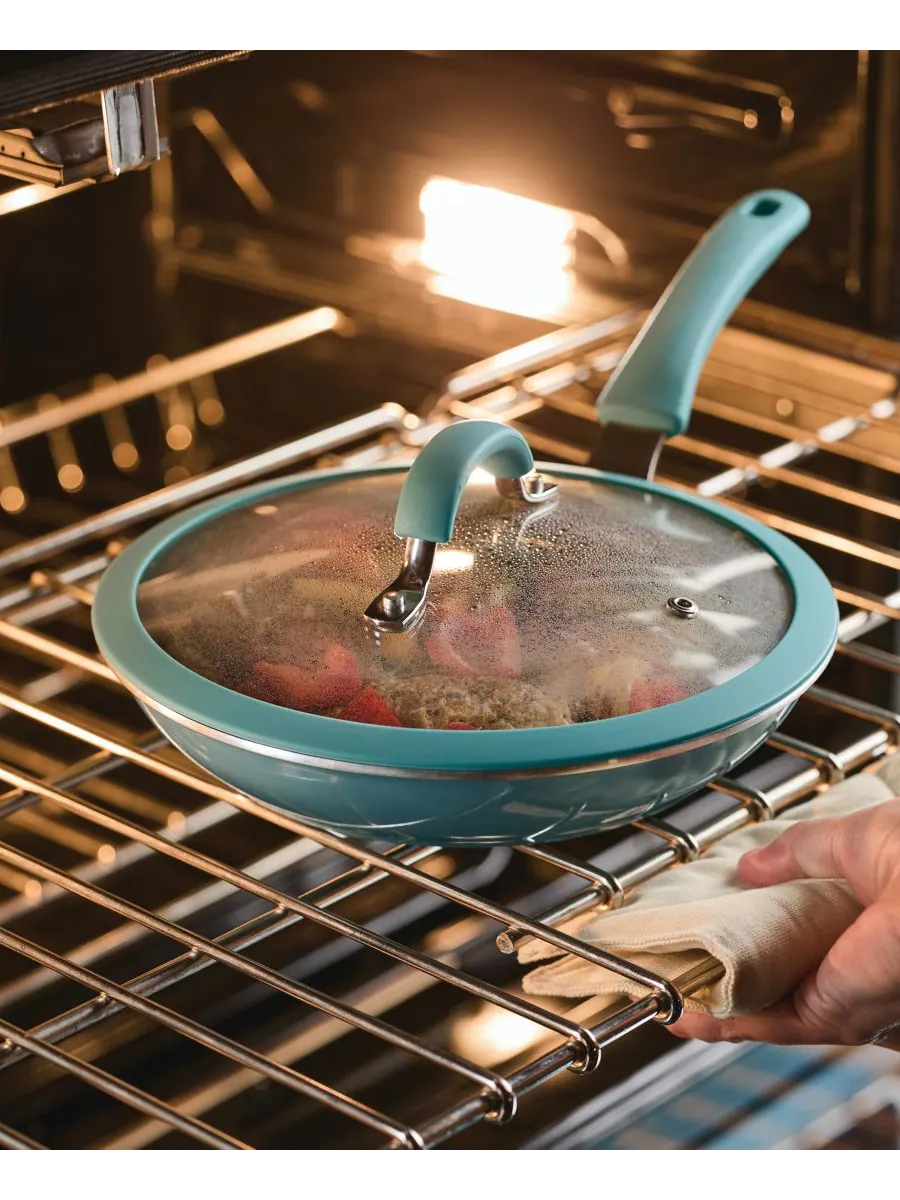 Коллекция посуды с антипригарным покрытием Cook and Create Rachael Ray — изображение 2 из 8, синий