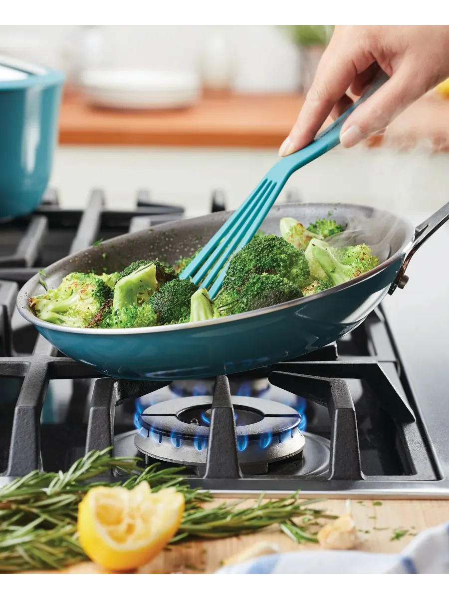 Коллекция посуды с антипригарным покрытием Cook and Create Rachael Ray — изображение 4 из 8, синий