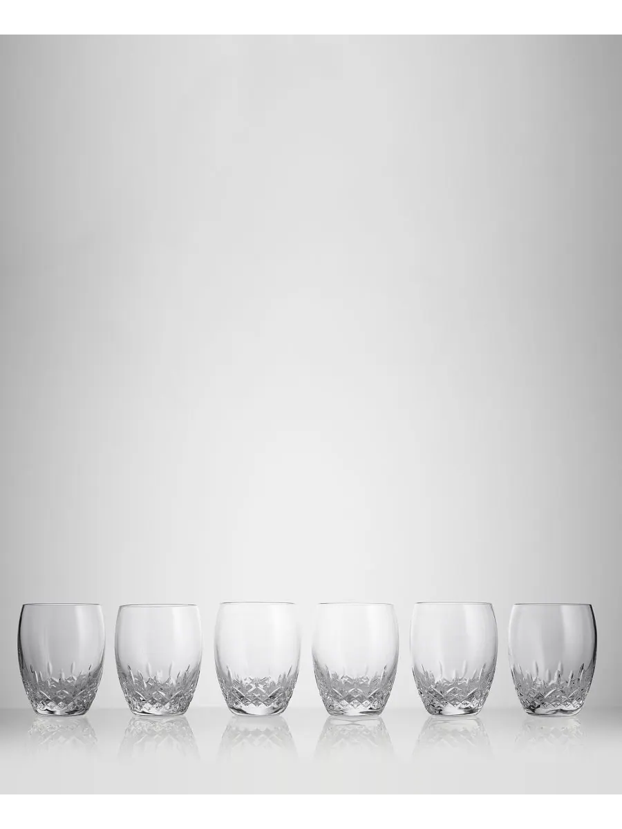 Набор из 6 бутылок Lismore Essence Double Old Fashioned объемом 13,5 унций Waterford — изображение 3 из 4, нет цвета