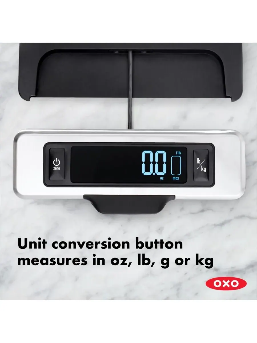 Цифровые весы Good Grips из нержавеющей стали Oxo — изображение 5 из 10, нет цвета