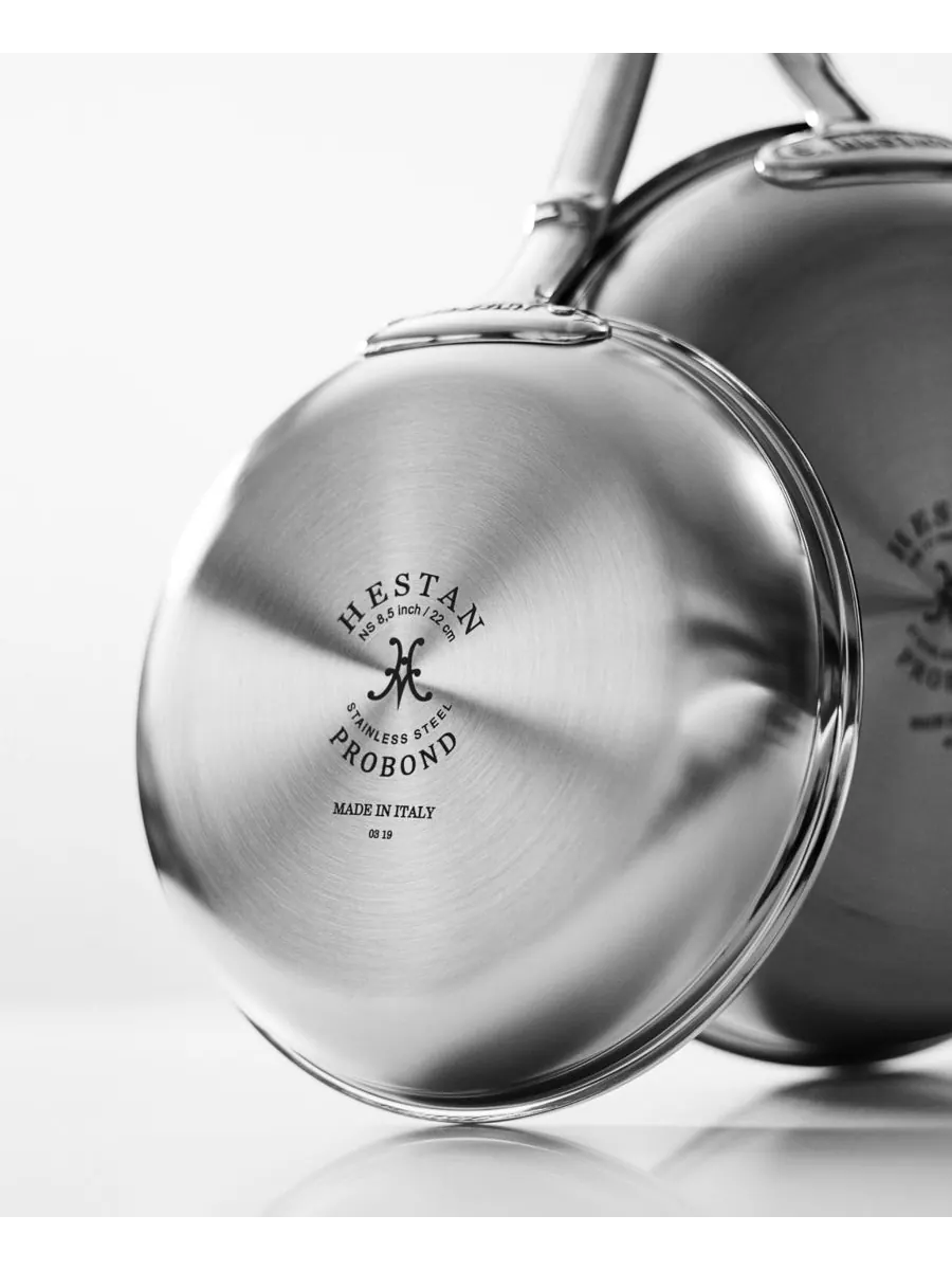 Hestan Набор посуды ProBond из нержавеющей стали, 6 предметов, кованая, матовая поверхность — изображение 4 из 10