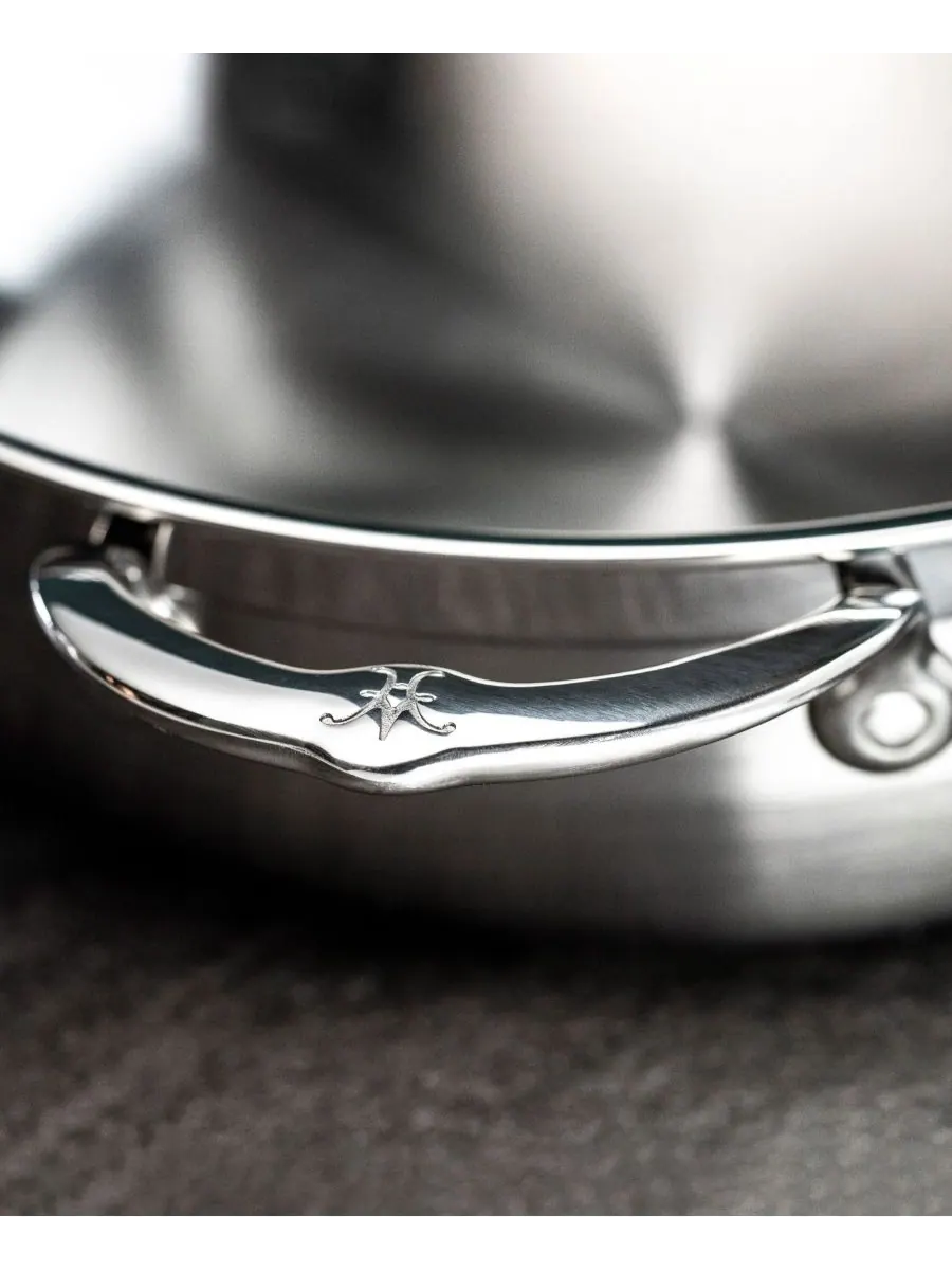 Hestan Набор посуды ProBond из нержавеющей стали, 6 предметов, кованая, матовая поверхность — изображение 6 из 10