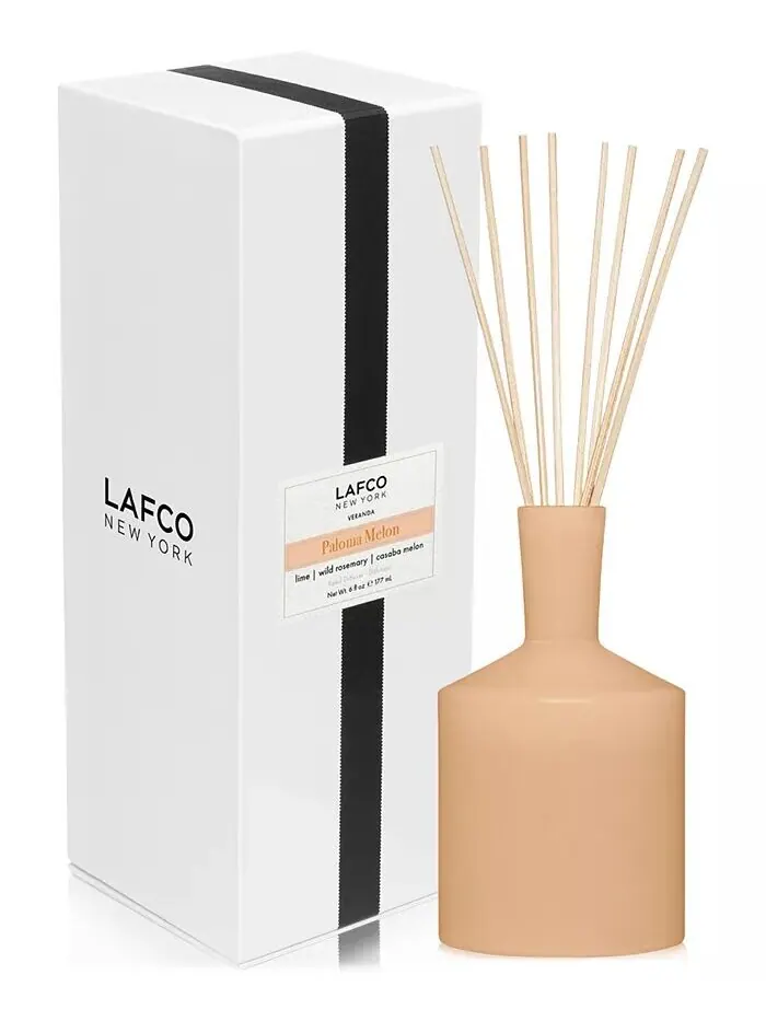 Классический тростниковый диффузор Paloma Melon, 6 унций LAFCO New York — изображение 1 из 2, нет цвета