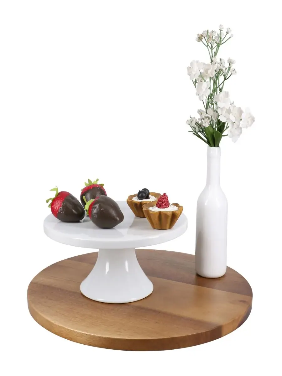 Круглая подставка для торта Bia Cordon Bleu — изображение 3 из 5, белый