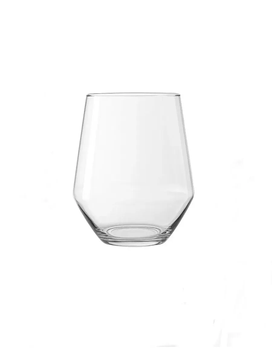 Набор из 6 бокалов для вина без ножки, модель Angle Abode Homewares — изображение 2 из 3, прозрачный