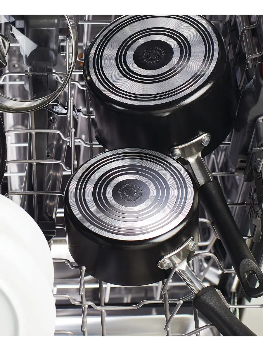 Набор посуды Cookstart DiamondMax с антипригарным покрытием, 15 предметов Farberware — изображение 4 из 10, черный