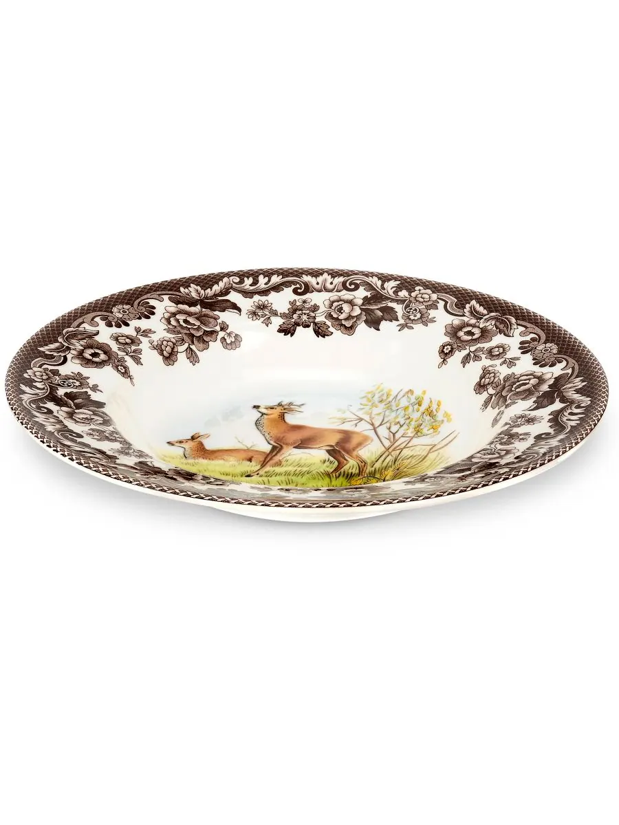 Тарелка супа из лесного оленя Spode — изображение 1 из 2, коричневый