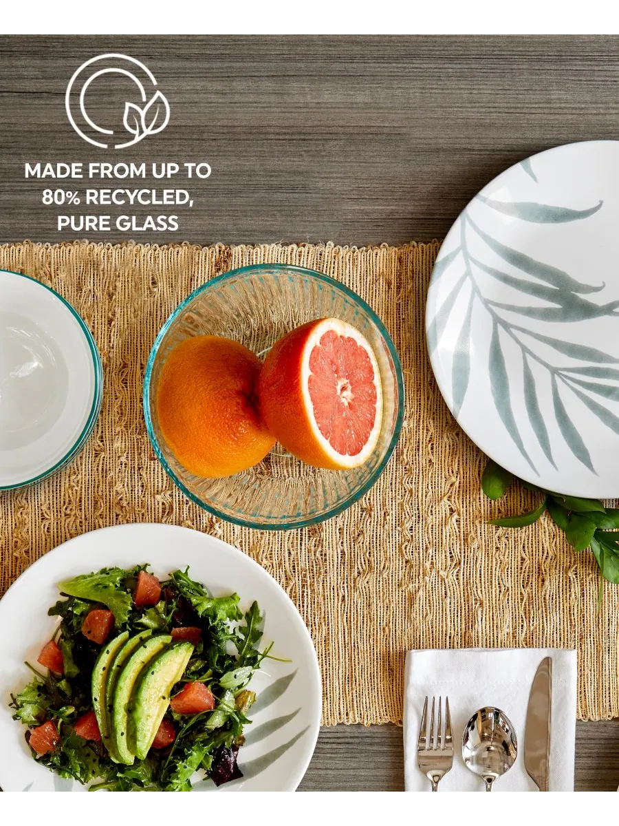 Набор посуды Solar Print, 12 предметов, на 4 персоны Corelle — изображение 5 из 6, белый