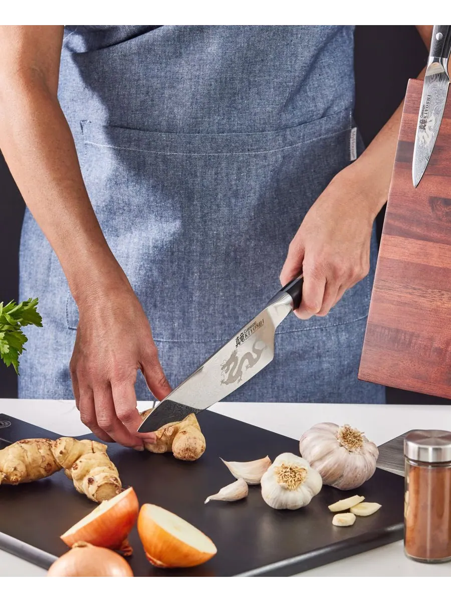 Набор ножей Kiyoshi Kei с подставкой, 7 предметов Cuisine::pro, — изображение 5 из 9, нет цвета
