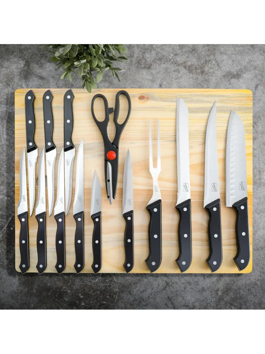 Набор столовых приборов Wildcraft Kitchen in a Box, 15 предметов, включая разделочную доску Gibson — изображение 6 из 6