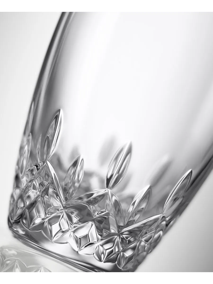 Набор из 2 бутылок Lismore Essence Hiball объемом 16 унций Waterford — изображение 3 из 4, прозрачный