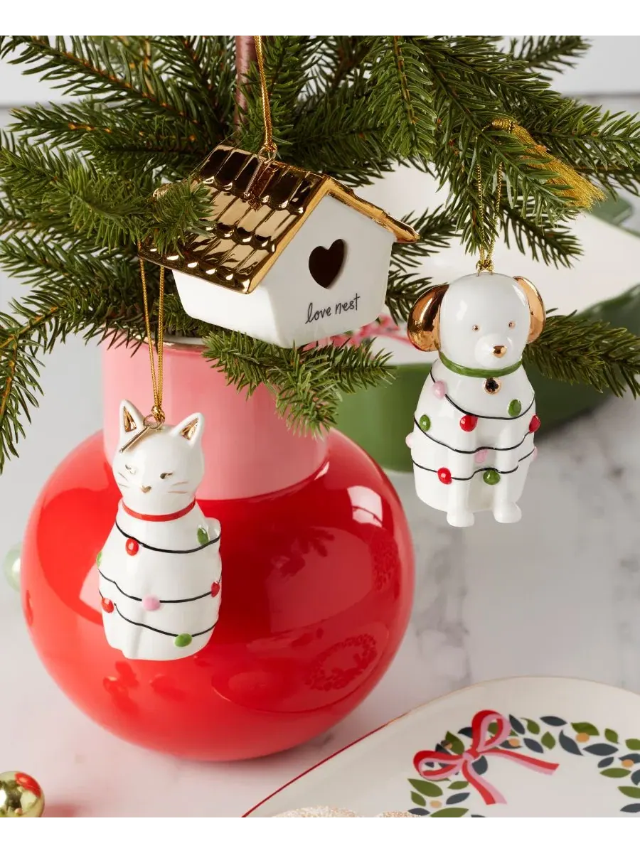 Елочная игрушка-мартини Be Jolly, Kate Spade New York — изображение 6 из 6, мульти
