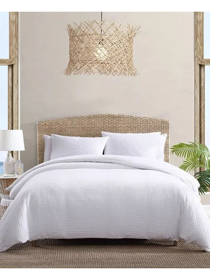 Коллекция однотонных пододеяльников Basketweave Tommy Bahama Home