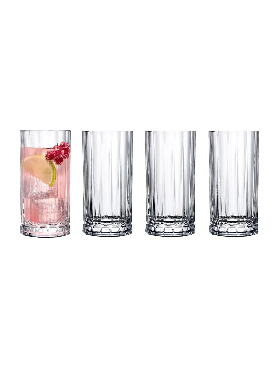 Набор из 4 стаканов для коктейля Wayne High Ball Nude Glass