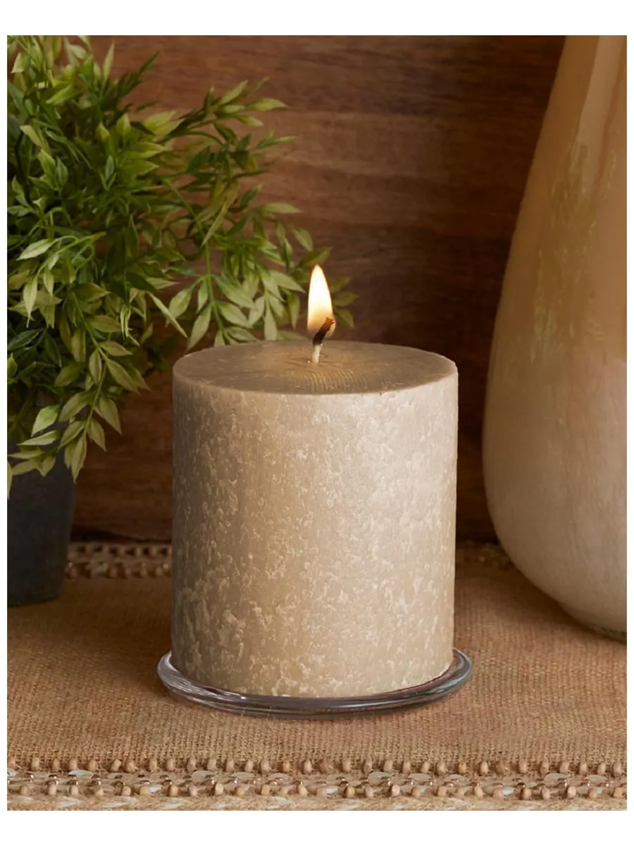 Свеча-столбик Timberline, 4 x 4 дюйма ROOT CANDLES — изображение 2 из 2, воск