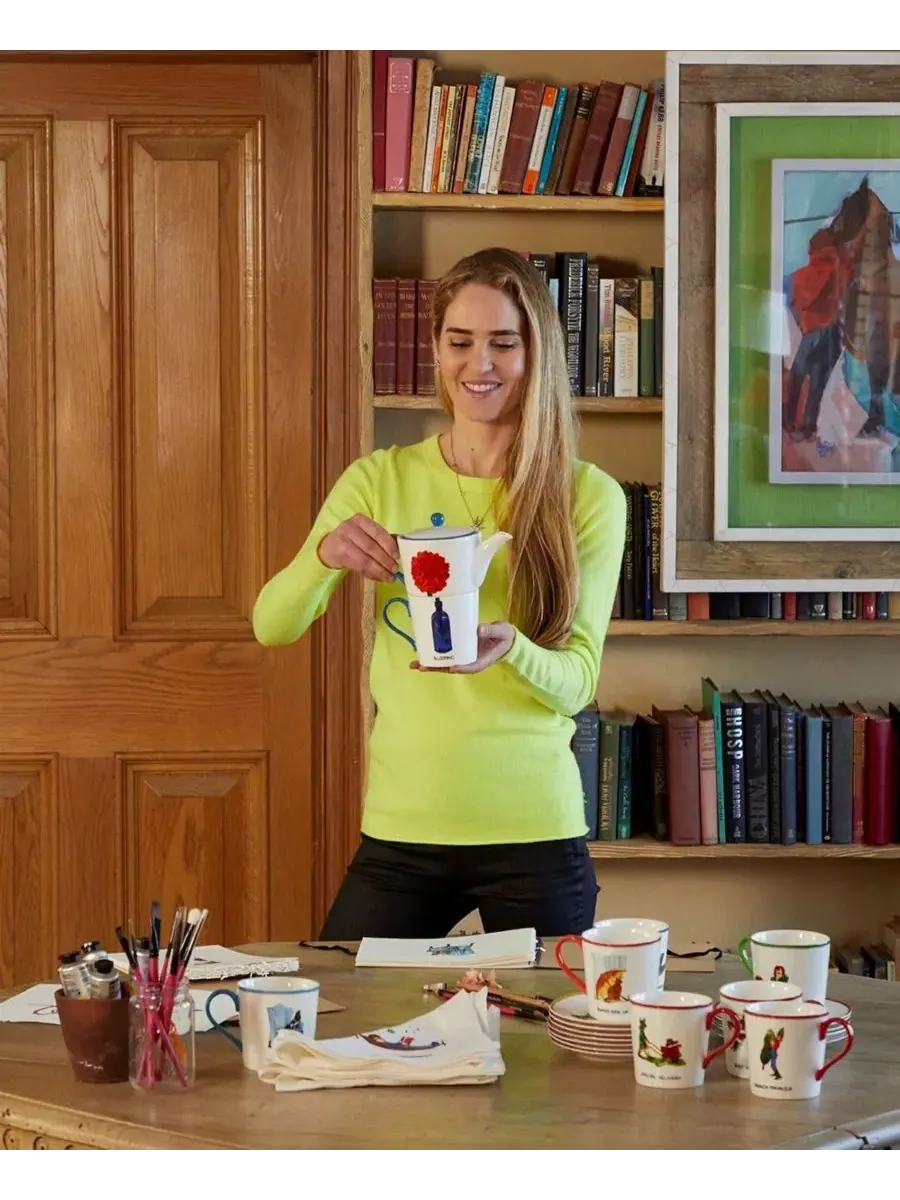 Подставка для торта в виде каракулей Kit Kemp For Spode — изображение 5 из 5, мульти