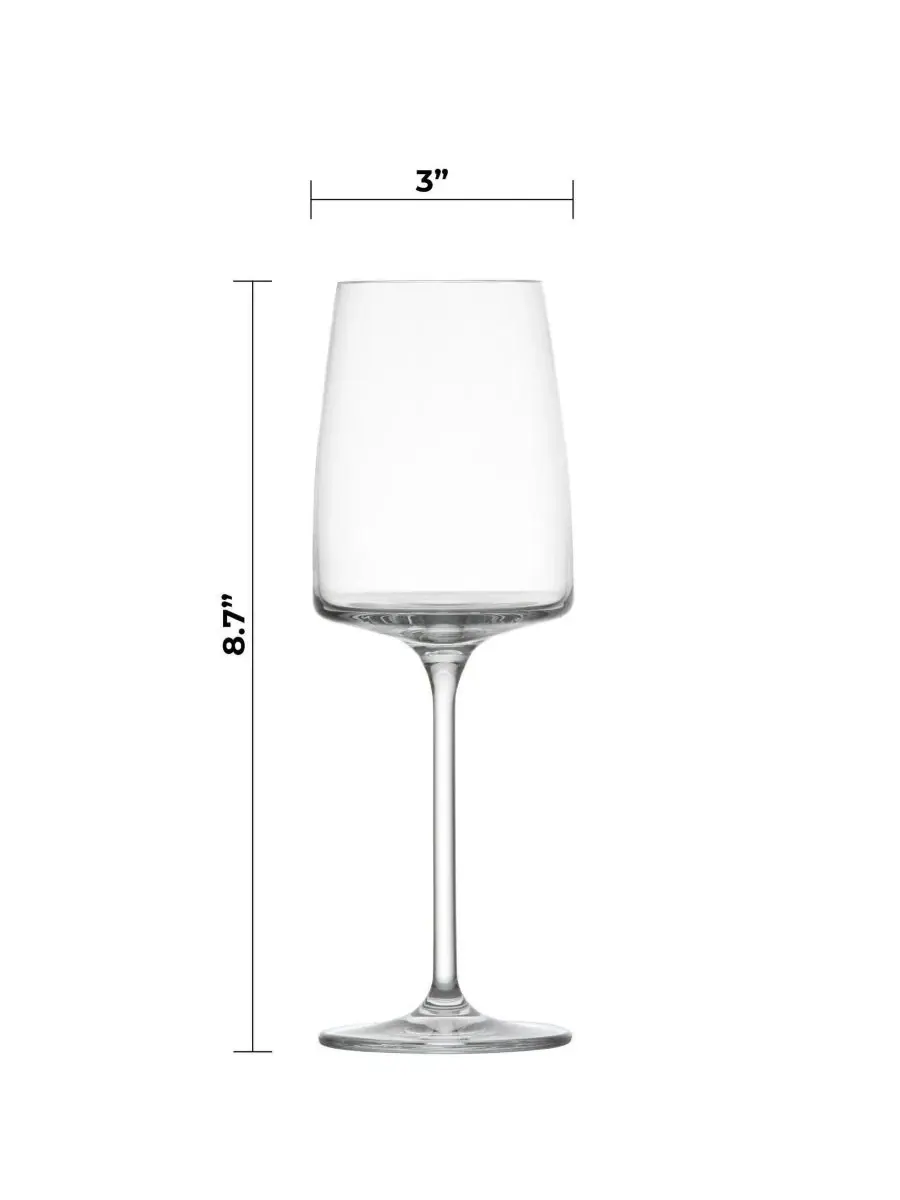 Набор из 4 бокалов для белого вина Sensa Crystal Zwiesel Glas — изображение 4 из 17, прозрачный